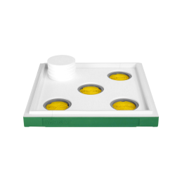 Langstroth Crown Board with Multiple Holes