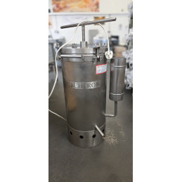 Steam wax melter with press with 3kW heater